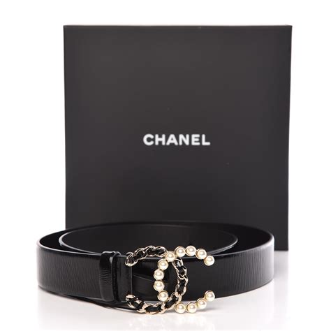 pearl belt chanel|chanel belt price.